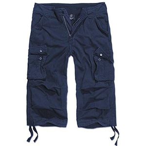 Brandit Urban Legend Cargobroek, 3/4, driekwart, korte broek, voor heren, navy, S