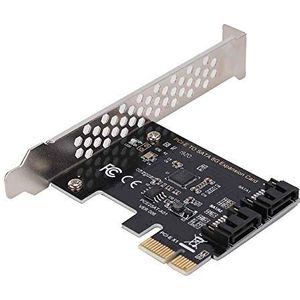 PCI-E naar SATA 3.0 uitbreidingskaart, PCI-E kaarten PCI Express naar SATA 3.0 2-poorts SATA III 6 Gbps uitbreidingsadapterkaarten