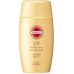 KOSE Suncut Perfect UV Milk Fragrance Free 60mL