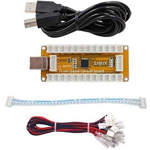 SJ@JX Arcade Game USB Encoder Zero Delay Gamepad Button Joystick Controller for Nintendo Switch PC PS3 Raspberry Pi