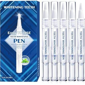 Celakeety - Tandbleekpen - Set van 5 - Effectieve Gel - Geen Gevoeligheid