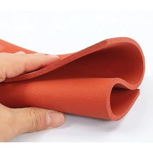 Siliconen schuimplaat Siliconen pad, 5 mm siliconen schuimplaat, for reliëfdrukmachineplaat, vlamvertragende rubberen plaat, sponsplaat(200x250mm)