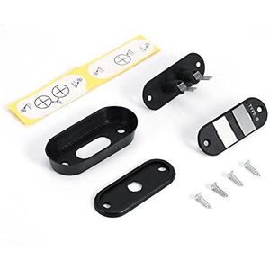 Tbest Deurslot Schakelaar Kit,52g Schuifdeur Schakelaar Voor Auto Auto Auto Truck Van Alarm Centrale Locking Systemen Zwart