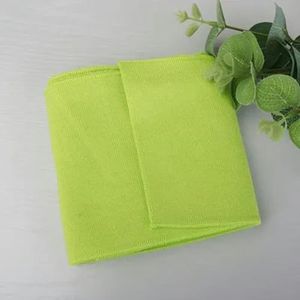 10CM breed gemerceriseerd katoen gebreid elastisch zacht geribbeld halslijn manchetten zoom verlengd en gesloten DIY kledingaccessoires-Fluorescerend groen-10CM-1M