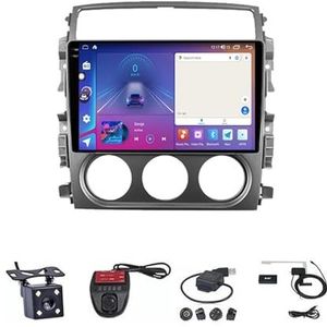 Android Double Din Car Stereo 9 Inch Touchscreen Autoradio Autotoebehoren Multimedia Stuurwielbediening met Navigatie Plug And Play Voor Suzuki Liana 1 2004-2008 (Size : M100S WIFI 1G+16G)