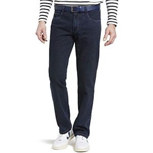 MEYER Herenbroek Diego Denim - 9-451 - Structuur Swingpocketjeans, 17 blauw., 52