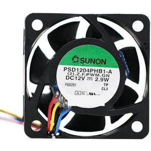 Voor Sunon PSD1204PHB1-A 40mm 12V 0,24A 2,9W PWM-ventilator voor elektronica-omvormers Koeloplossingen