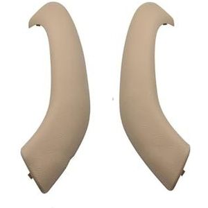 Auto interieurdeurgrepen 2 Stuks Voor BMW X1 X2 F48 F49 F39 2016-2020 Binnendeurgreep Buitenbekleding Vervanging 51417417514(Oyster Left Right)