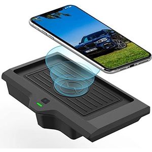 Auto mobiele telefoon draadloze oplader voor BMW X3 X4 G01 2018 2019 2020 2021 Center Console Accessoires Panel, 15W Fast Induction Wireless Charging Pad voor iPhone11 Max XS XR X Samsung HUAWEI