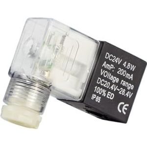 LREDONM Magneetventielspoel 4v210-08 spoel 4V310-10 AC220V AC 110V DC24V DC12V (spoel DC12V)