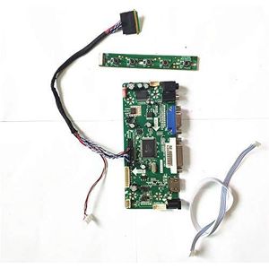 U/R Voor B156XW02 V.6/V.7/V.3/V.4 LVDS 40 pin 1366 * 768 60Hz laptopscherm WLED HDMI+DVI+VGA M.NT68676 controller driver board DIY kit (B156XW02 V.7)