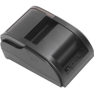 Thermische Bonprinter, BT 100-240V Compacte Automatisch Gesneden Labelprinter voor Restaurants (EU-stekker)