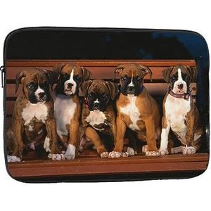 Puppies Honden Huisdieren Dieren Laptop Sleeve Lichtgewicht Laptop Case Laptop Cover Shockproof Beschermende Notebook Case 17 inch