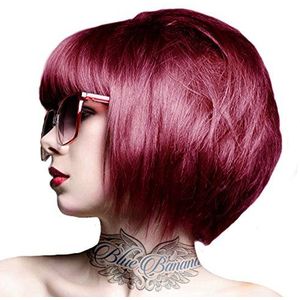 Crazy Color haarverf - Semi-permanent, 100 ml, rood (Cyclamen Red) - 2 stuks