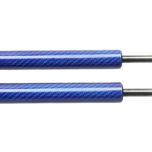 550 Mm Achterklep Lift Ondersteunt Kofferbak Kofferbak Gasveren Veren Dempers Voor SUZUKI Voor IGNIS II Terreinwagen 2003-2024(Blue carbon fiber)