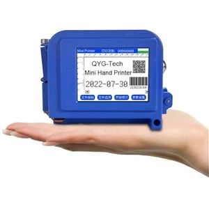 12,7 mm draagbare mini-handprinter Logo Batch Code Handheld Inkjet-printmachine for flessendoppen, blikken
