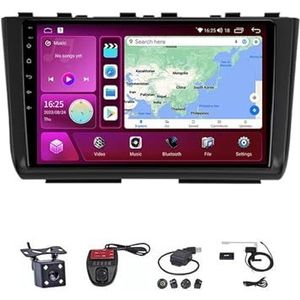 Android Touch Screen Car Stereo 10 Inch Car Stereo Radio Plug And Play Autotoebehoren Autoradio met Bluetooth En Navigatie En Achteruitrijcamera Voor Hyundai Creta 2 IX25 2020 2021(M150S WIFI 2G+32G)