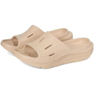 Hoka - Ora Recovery Slide 3 - Beige - Unisex - Schoenaccessoire