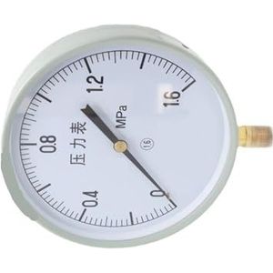 Vacuum Pressure Gauge Radiale drukmeter Y-200 1.6 klasse 200 mm grote wijzerplaat Water, olie, vloeistof, vacuüm meerdere maten(0-60Mpa)