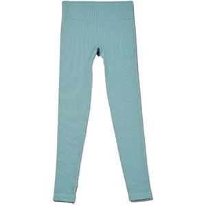 High Waist Yoga Leggings for Women Tummy Control Workout Compression Pants Moisture-Wicking Stretchy Gym Running Activewear Seamless Squat-Proof High-Rise Leggings(Blue_S 3PCS)