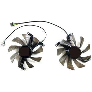 Voor PNY voor GeForce RTX3060 3060ti XLR8 REVEL EPIC-X Dual Fan grafische kaart vervangende ventilator(A pair of fans)