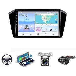 Android 13 Auto Stereo MP5 Player 9'' Screen Autoradio Voor VW Passat B8 2015-2020 Car-play Android Auto GPS-navigatie Bluetooth RDS FM AM DAB+ Radio Stuurbediening Voice Control(NF-1 4Core 1+32G)