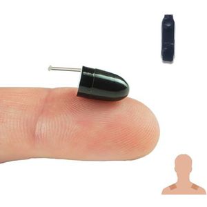 PingaOculto Spy Oortelefoon Bluetooth Spion Draadloze Oortjes Verborgen Mini Onzichtbaar Telefoon Microfoon Kleefstrips - Oordopjes Draadloos Oortjes (Spy Oortelefoon Vip Pro UltraMini Bluetooth Stuk)