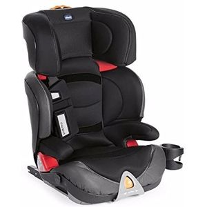 Chicco - Autostoel Oasys 23 Fixplus Evo - Isofix Systeem - Groep 2/3 - 3 tot 12 Jaar - 15 tot 36 kg - Met Zijbescherming - Zwart (Jet Black)