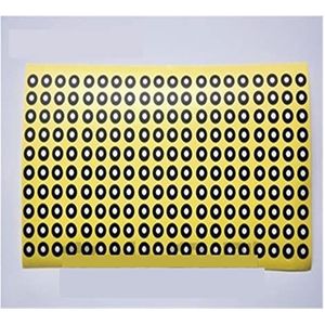 Markeringspunten scannen 3D Scanner Markeerpunt Kopie Telmachine Markeerpunt Matzwarte puntmarkering Binnenmarkeringspunt Gauge Point Marker(Model 6)