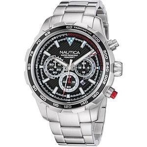 Nautica Sport Horloge NAPNSF301, Zwart, Sportief