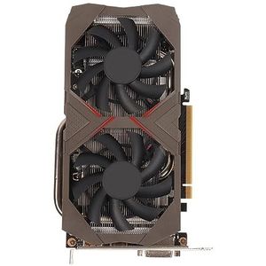 BROLEO Gaming Videokaart, 1680MHz 14000MHz GDDR6 192bit 12nm Desktop Grafische Kaart 6GB voor Chassis