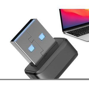 USB Vingerafdruklezer voor Windowss - 360 graden Touch Laptop Vingerafdruklezer | Draagbare USB-vingerafdruklogger | Snel bijpassende pc-dongle, inloggen voor beveiligingsapparaat voor pc laptop