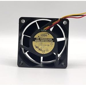 ADDA 12V 0.75A 6025 AD0612EB-A72GP voeding met hoge luchtstroom en 6cm koelventilator