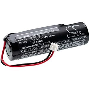 vhbw Batterij compatibel met Wahl Cordless Magic Clip, Designer, Senior Cordless scheerapparaat tondeuse (3400mAh, 3,7V, Li-Ion)