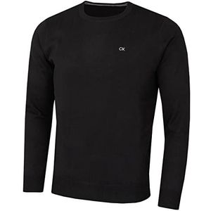 Calvin Klein Heren trui met ronde hals - Zwart - XL