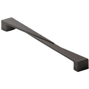Eenvoudige kledingkast deurklink aangepaste meubels hardware kast deurklink kast lade deurklink (maat : helder zand zwart 160 gaten afstand)