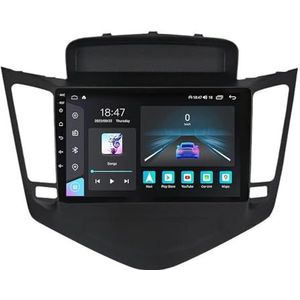 Android 14 GPS Navigation Stereo voor Chevrolet Cruze J300 2008-2015 9 Inch 2 Din Car Stereo Radio met CarPlay AHD Omgekeerd beeld Bedieningselementen op het stuur Bluetooth(A1 1G+32G)