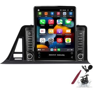 Android 15 Autoradio Sat Navi voor T-oyota C-HR LHD/RHD (2016-2020) 9,7 inch Android-headunit multimediaplayer met Carplay GPS-navigatie HIFI BT 5G WiFi SWC MIC DSP,M400s