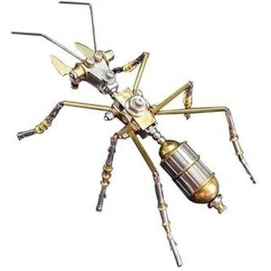 Giftig insect DIY stoompunk 3D metalen puzzel Roestvrij stalen schroef Mechanische montage Spider Ant Model Verjaardagscadeau puzzel (Size : 1)