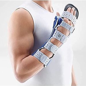 Bauerfeind ManuLoc Rhizo Polsbrace - 1 - Rechts - Grijs - Rhizo Long Plus