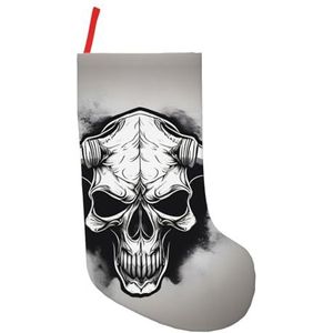 stujvc Bull Skull Extra Grote 18 inch Kerst Kousen, Perfecte Kous Stuffers Voor Volwassenen Kerstboom Opknoping
