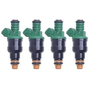 Autobrandstofverstuivers 0280150803 4 STKS Injector Nozzle Voor 2.0 T 2.5 T GROEN 1984-1995 Auto Brandstof Injector