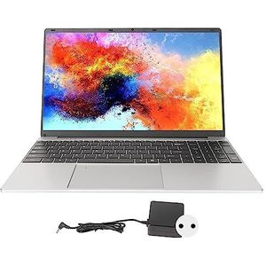 15,6 Inch Laptop, 16 GB 1 TB 100‑240 V 15,6 Inch Laptop 2,4 G 5G WIFI met Numeriek Toetsenbord voor Werken op 11 (16+1TB EU-stekker)