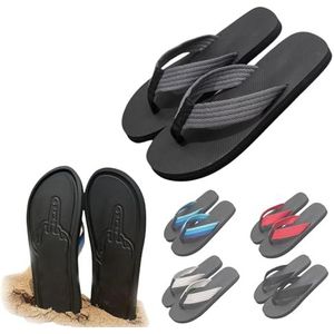 Verborgen Flops, Zomer Strand Comfort Antislip Sandaal, Spoof Strand Flip Flops, Grappige Voetafdruk Slippers, Strandfeest Straf Rekwisieten(Gray,39 EU)