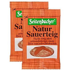 Seitenbacher Natuurlijk zuurdesem, 2 portiezakken, 150 g