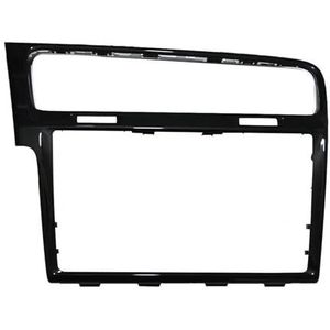 Voor VW Voor Golf 7 MK7 Voor Golf 7.5 MK7.5 MIB 8 Inch / 9.2 Inch Piano Black MIB Radio Frame Paneelplaten Decoratief Frame Interieuraccessoires(8 Inch Black)