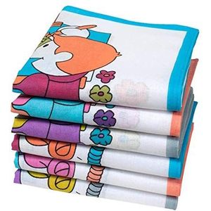 Merrysquare - Zakdoeken - Klein formaat 30cm x 30cm - 6 stuks - 100% katoen