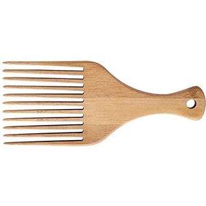 Haarkammen Baard Kam Afro Pick Hout Rechte Kam voor Afro Haar Krullend Dik