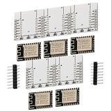 AZDelivery 5 x ESP8266 ESP-12F Verbeterde Versie naar ESP-12E WLAN WIFI Module compatibel met Adapter-Board compatibel met Arduino Inclusief E-Book!