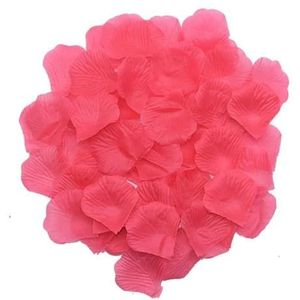 500/1000 stuks 36 kleuren rozenblaadjes bloemenmeisje toss nep zijden bloemblaadjes kunstbloemblaadjes bruiloft confetti feestdecoraties-F03-500 stuks (5 verpakki